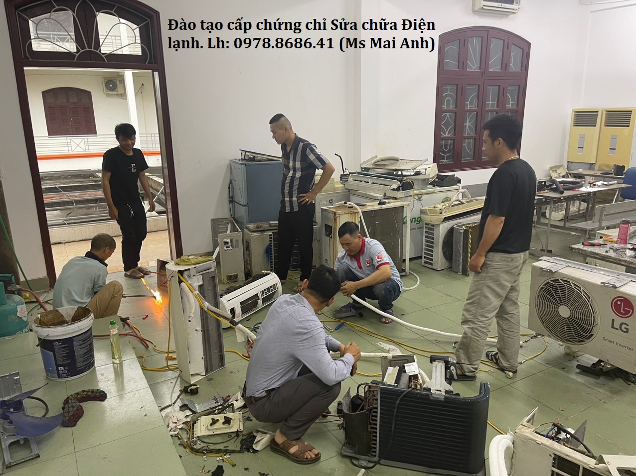 Đạo tạo khóa học sửa chữa điện lạnh - điện công nghiệp tại Hải Phòng